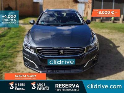 Usado Peugeot 508 SW Active 120 CV (88 kW) 2015 Marrón Familiar