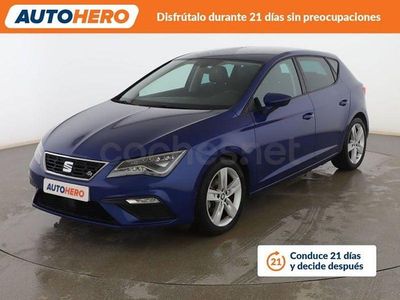 Usado Seat Leon FR 131 CV (96 kW) 2019 Azul Berlina