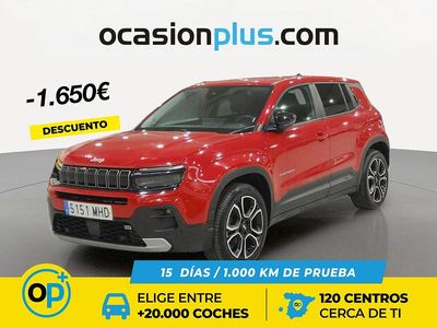 Rojo Usado 2023 Jeep Avenger Summit SUV | 17.990 € (Precio justo)