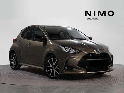 Usado Toyota Yaris Hybrid Style 116 CV (85 kW) 2021 Bronce oliva Utilitario