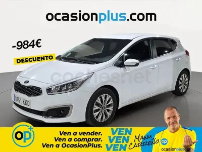 Usado Kia Ceed 100 CV (73 kW) 2018 Blanco Utilitario