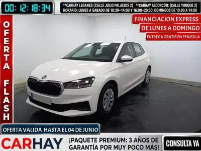 Usado Skoda Fabia Active 80 CV (58 kW) 2022 Blanco Utilitario