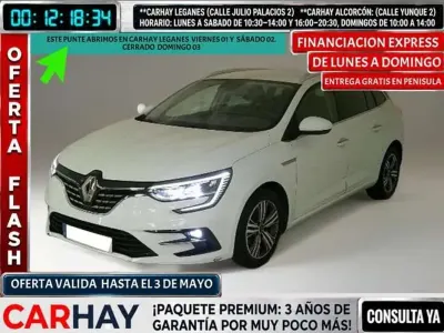 Używany Renault Mégane GrandTour Zen 116 KM (85 kW) 2021 Biały Kombi
