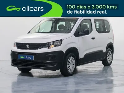 Gebraucht Peugeot Rifter Business-Line 100 PS (73 kW) 2022 Weiß Van / Kleinbus