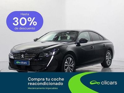 Usado Peugeot 508 Allure 130 CV (95 kW) 2022 Negro Berlina