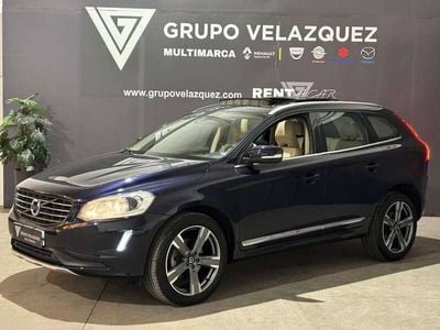 Usado Volvo XC60 Momentum 150 CV (110 kW) 2016 Azul magic blue metalizado SUV
