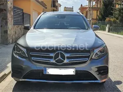 Usado Mercedes GLC250 AMG line 204 CV (150 kW) 2016 Gris / plata SUV