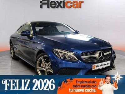 Azul Usado 2016 Mercedes C220 Coupe | 24.490 € (Precio justo)