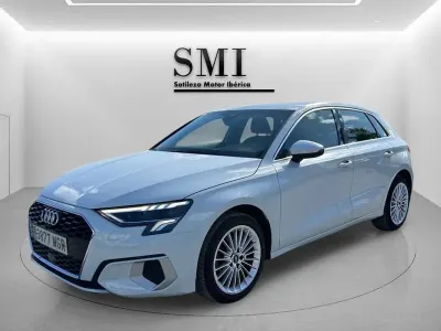 Usado Audi A3 Sportback Advanced 110 CV (80 kW) 2023 Blanco Utilitario