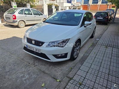 Usado Seat Leon FR 150 CV (110 kW) 2015 Blanco Berlina