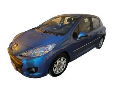 Begagnad Peugeot 207 Active 70 HK (51 kW) 2012 Blå Sedan