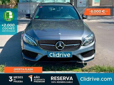 Usado Mercedes C43 AMG AMG 367 CV (269 kW) 2016 Gris Familiar