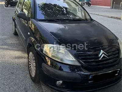 Usado Citroën C3 Exclusive 70 CV (51 kW) 2004 Negro Berlina