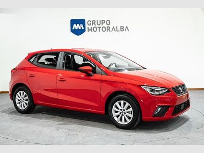 Usado Seat Ibiza Style 80 CV (58 kW) 2023 Rojo Berlina