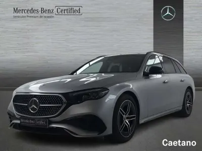 Usado Mercedes E220 197 CV (144 kW) 2025 Plateado Familiar