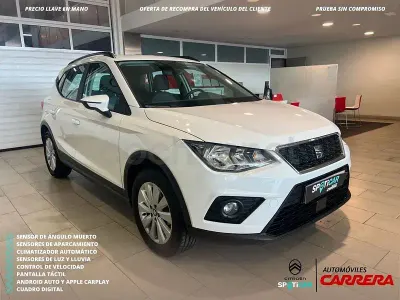 Usado Seat Arona Style 110 CV (80 kW) 2021 Blanco SUV