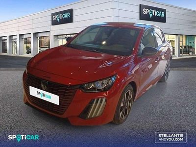 Usado Peugeot 208 Allure 102 CV (75 kW) 2024 Rojo Utilitario
