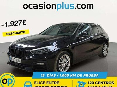 Usado BMW 118 140 CV (102 kW) 2019 Negro Utilitario