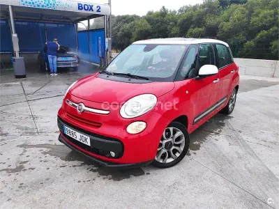 Usado Fiat 500L Pop Star 105 CV (77 kW) 2015 Rojo Monovolumen