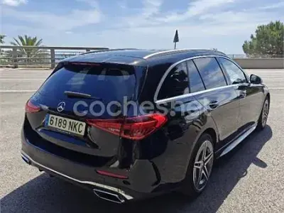 Usado Mercedes C300e 320 CV (235 kW) 2022 Negro Familiar