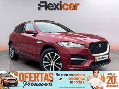 Usado Jaguar F-Pace R-Sport 180 CV (132 kW) 2018 Rojo SUV