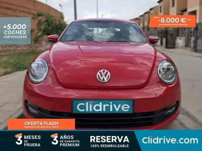 Usado VW Beetle 105 CV (77 kW) 2014 Rojo Utilitario