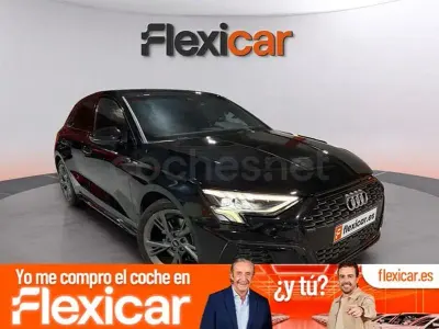 Usado Audi A3 150 CV (110 kW) 2021 Negro Berlina