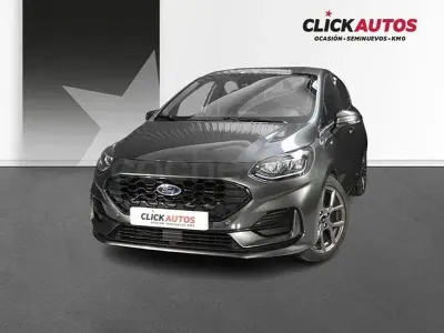 Usado Ford Fiesta ST-Line 125 CV (91 kW) 2022 Gris / plata Utilitario