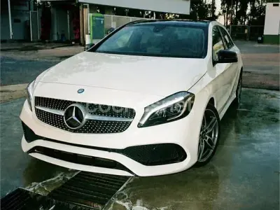 Occasion Mercedes A200 AMG line 136 PK (100 kW) 2017 Wit Sedan