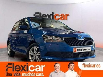 Usado Skoda Fabia Ambition 75 CV (55 kW) 2019 Azul Utilitario