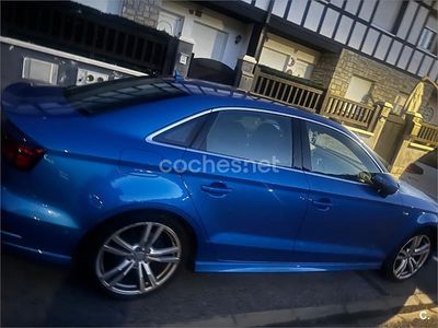Azul Usado 2018 Audi A3 S-Line Berlina | 20.500 € (Precio justo)