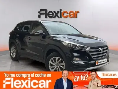 Usado Hyundai Tucson 131 CV (96 kW) 2016 Negro SUV