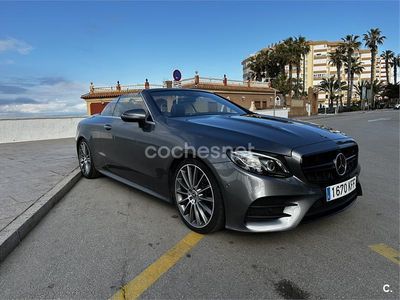 Usado Mercedes E220 170 CV (125 kW) 2018 Gris / plata Descapotable