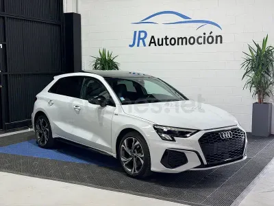 Usado Audi A3 S-Line 150 CV (110 kW) 2022 Blanco Berlina