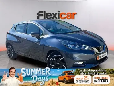 Usado Nissan Micra Acenta 92 CV (67 kW) 2021 Gris Utilitario
