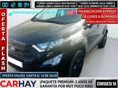 Usado Ford Ecosport ST-Line 125 CV (91 kW) 2022 Negro SUV