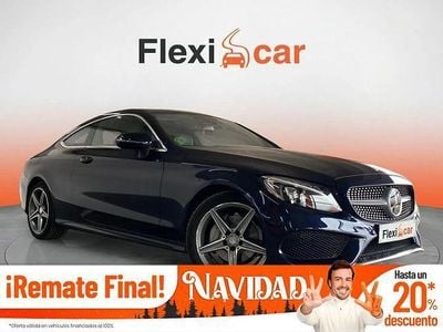 Azul Usado 2016 Mercedes C220 Coupe | 22.990 € (Precio justo)