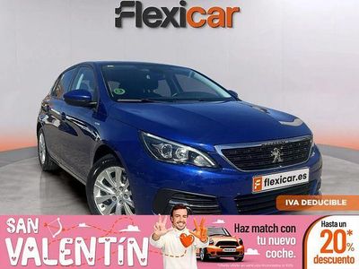 Usado Peugeot 308 Style 130 CV (95 kW) 2020 Azul Berlina