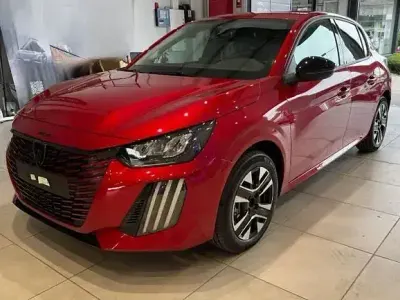 Nuevo Peugeot e-208 Style 100 kW (136 CV) 2025 Rojo Utilitario