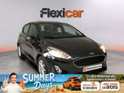 Usado Ford Fiesta Trend 86 CV (63 kW) 2018 Negro Utilitario