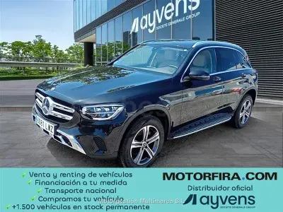 Usado Mercedes GLC220 194 CV (142 kW) 2022 Negro SUV