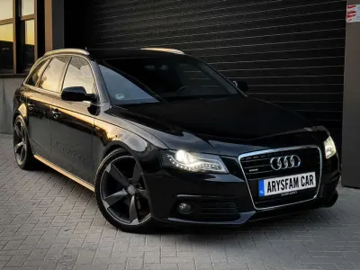 Usado Audi A4 S-Line 241 CV (177 kW) 2011 Negro Familiar