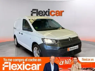 Usado VW Caddy 102 CV (75 kW) 2021 Blanco Monovolumen