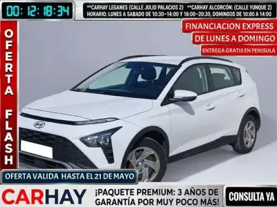 Usado Hyundai Bayon 84 CV (61 kW) 2021 Blanco SUV