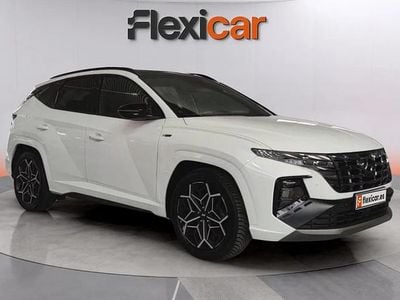 Usado Hyundai Tucson N Line 137 CV (100 kW) 2022 Blanco SUV