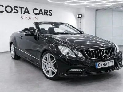 Usado Mercedes E350 Avantgarde 231 CV (169 kW) 2011 Negro Descapotable
