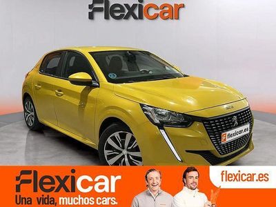 Usado Peugeot 208 Active 100 CV (73 kW) 2020 Amarillo Utilitario