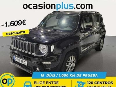 Usado Jeep Renegade Limited 129 CV (94 kW) 2023 Negro SUV