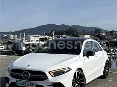 Käytetty Mercedes A35 AMG 306 HP (225 kW) 2019 Valkoinen Sedan