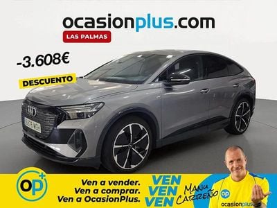 Usado Audi Q4 e-tron S-Line 219 kW (299 HP) 2023 Cinzento SUV